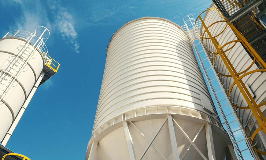 Petrokimya ve Endüstriyel Tesisler Steel Sand Containers