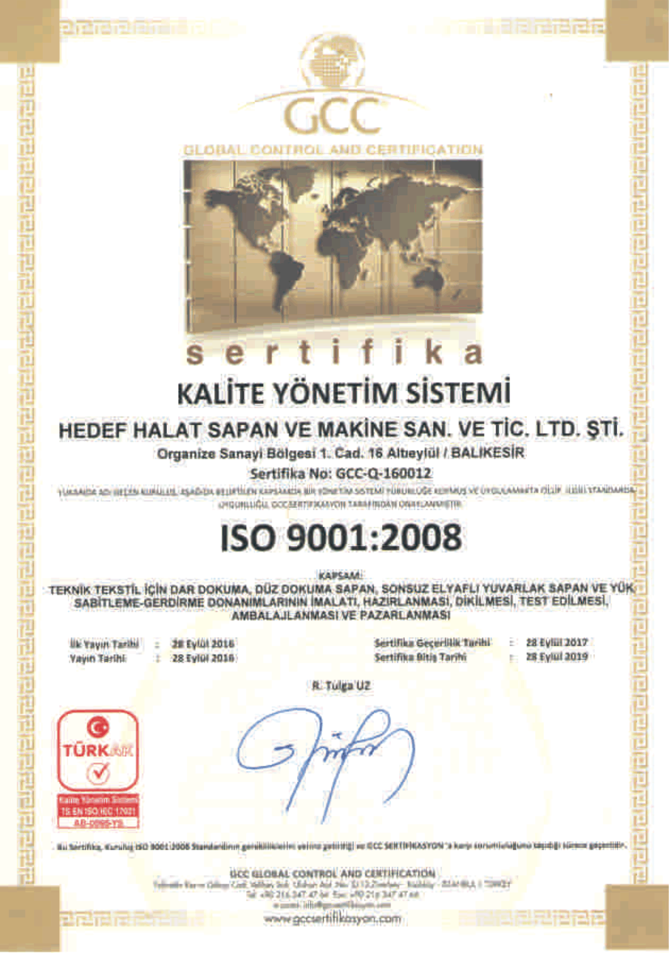 ISO 9001:2008