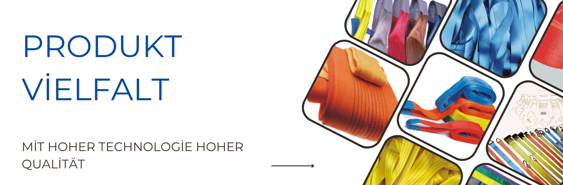Breites Produktsortiment für verschiedene Branchen